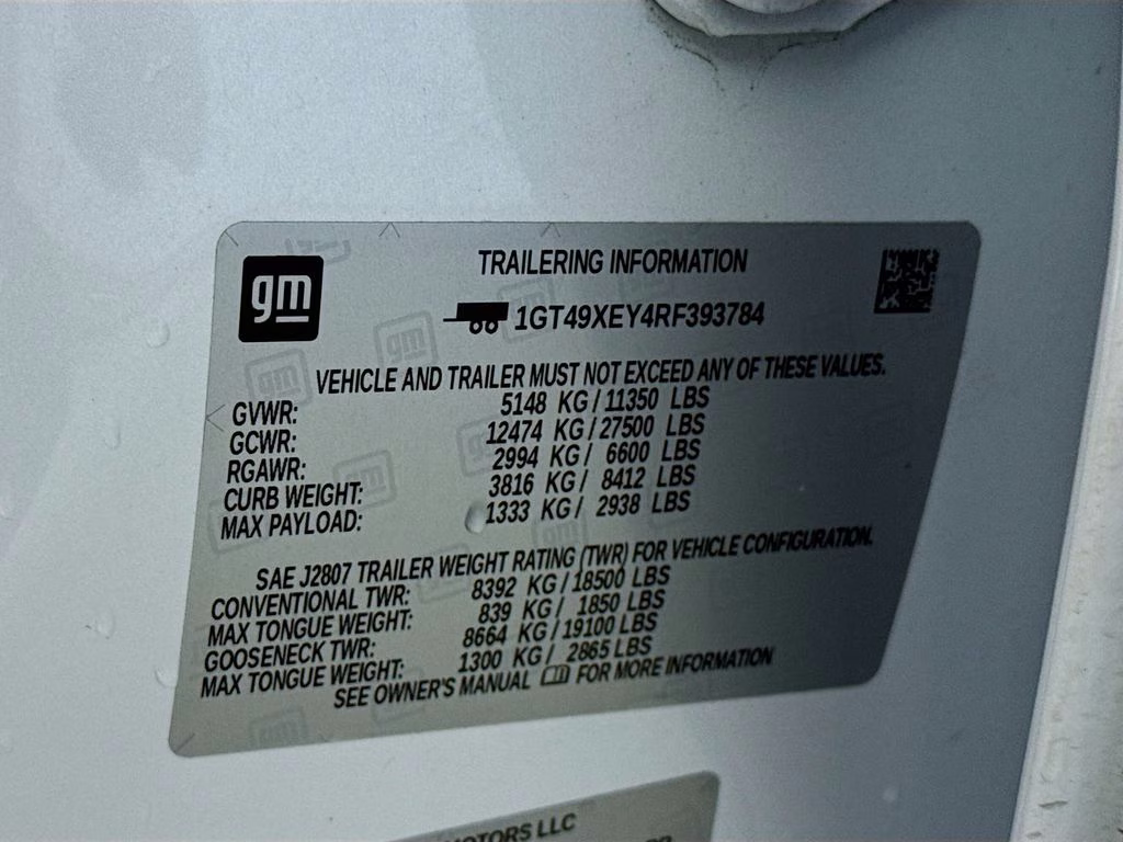 2024 White Frost Tricoat GMC Sierra 2500HD Denali Ultimate 4X4 Truck