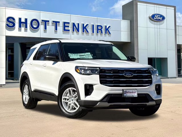 2026 White Ford Explorer Active RWD SUV