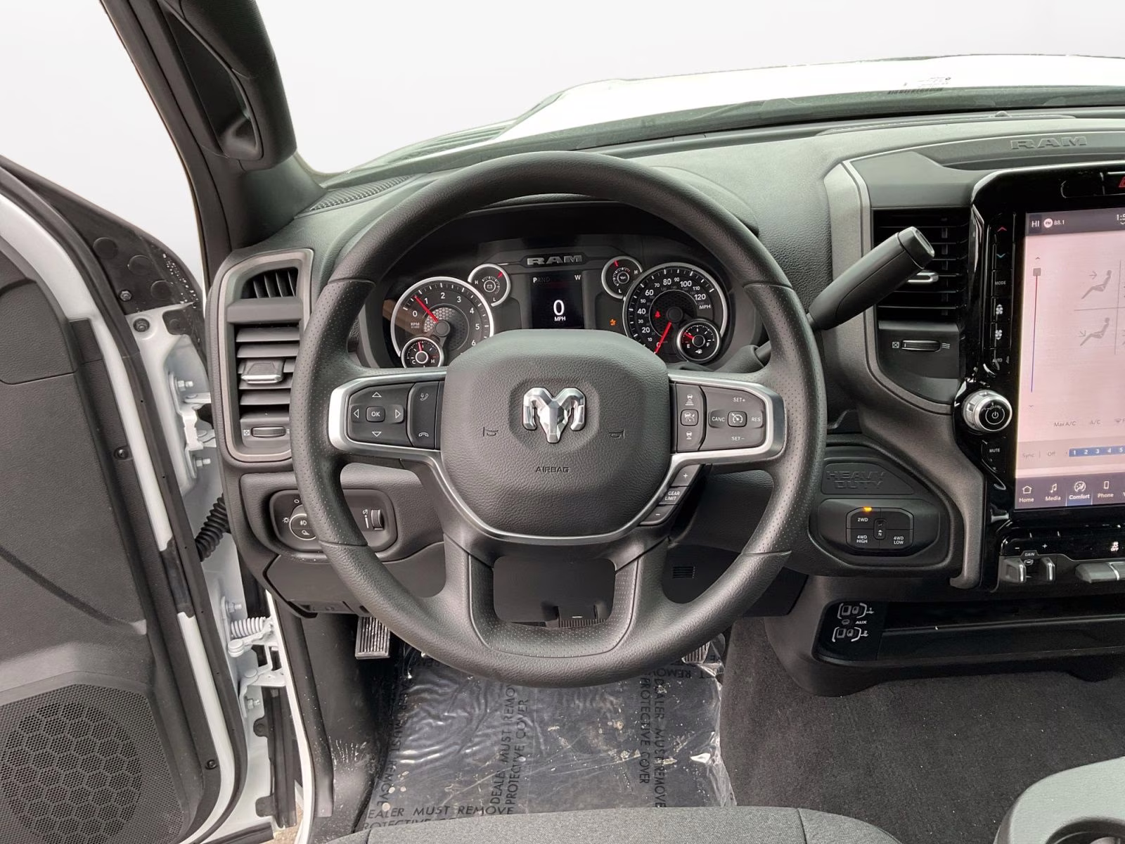 2026 Bright White Clearcoat Ram 2500 Tradesman 4X4 Truck