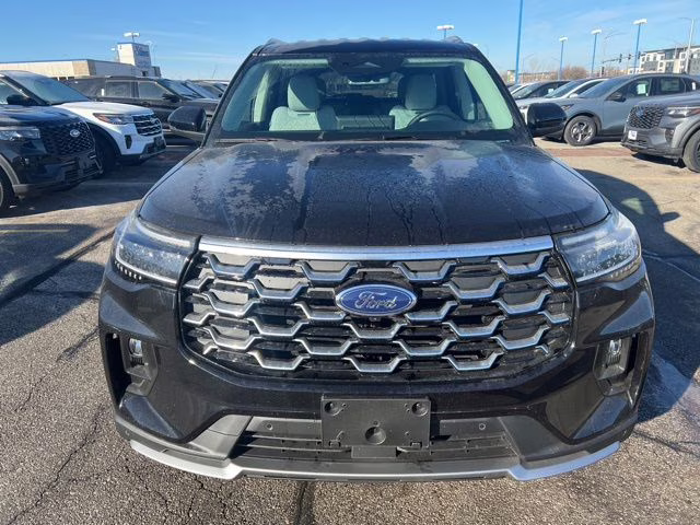 2026 Agate Black Metallic Ford Explorer Platinum 4X4 SUV
