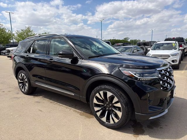 2026 Agate Black Metallic Ford Explorer Platinum 4X4 SUV