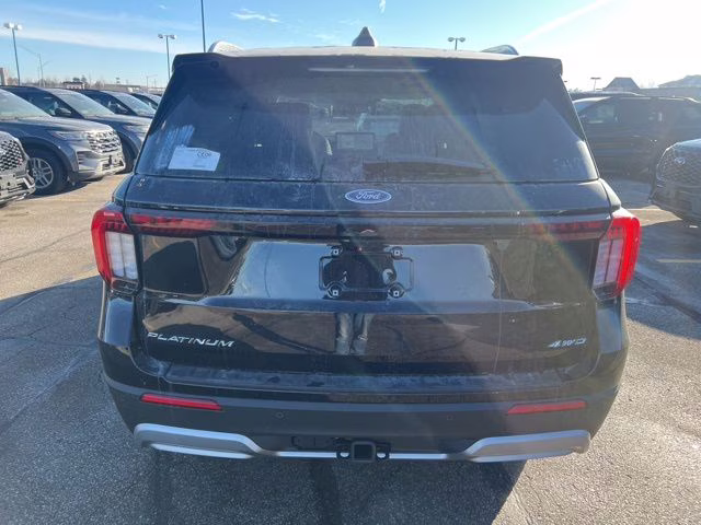 2026 Agate Black Metallic Ford Explorer Platinum 4X4 SUV