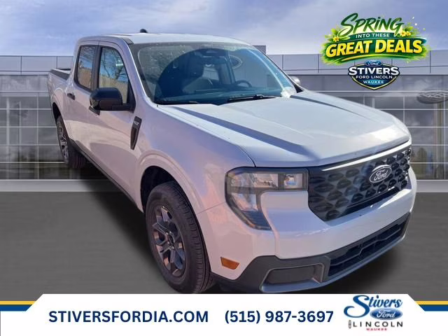 2026 Space White Metallic Ford Maverick XLT AWD Truck