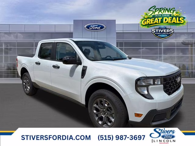 2026 Space White Metallic Ford Maverick XLT AWD Truck