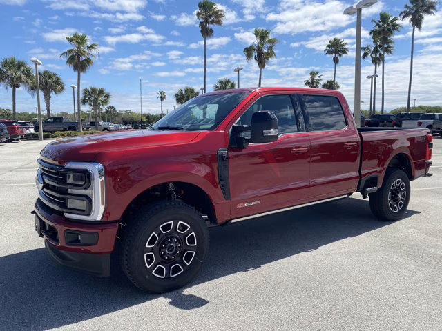 2026 Ruby Red Metallic Tinted Clearcoat Ford Super Duty F-250 SRW Platinum 4X4 Truck