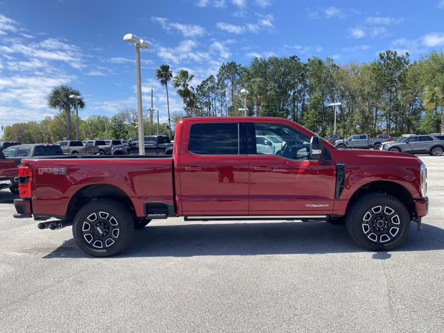 2026 Ruby Red Metallic Tinted Clearcoat Ford Super Duty F-250 SRW Platinum 4X4 Truck