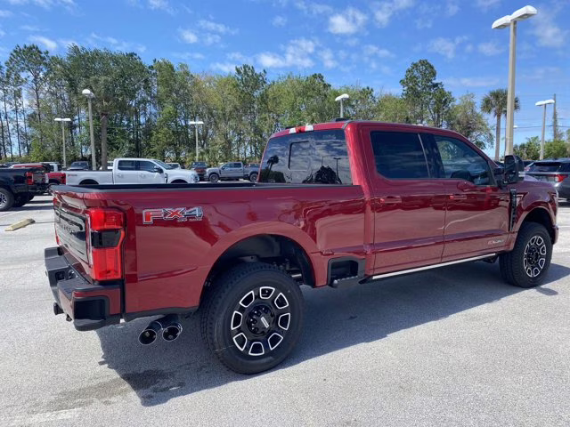 2026 Ruby Red Metallic Tinted Clearcoat Ford Super Duty F-250 SRW Platinum 4X4 Truck