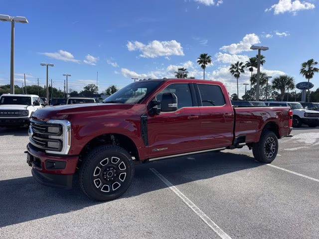 2026 Ruby Red Metallic Tinted Clearcoat Ford Super Duty F-350 SRW Platinum 4X4 Truck