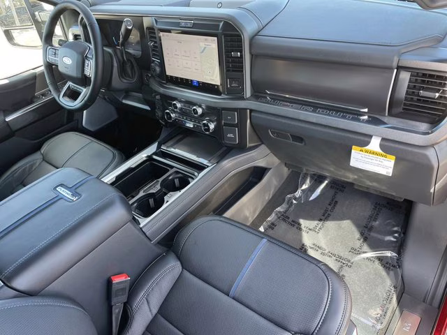 2026 Ruby Red Metallic Tinted Clearcoat Ford Super Duty F-350 SRW Platinum 4X4 Truck