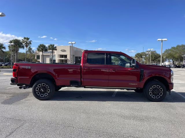 2026 Ruby Red Metallic Tinted Clearcoat Ford Super Duty F-350 SRW Platinum 4X4 Truck
