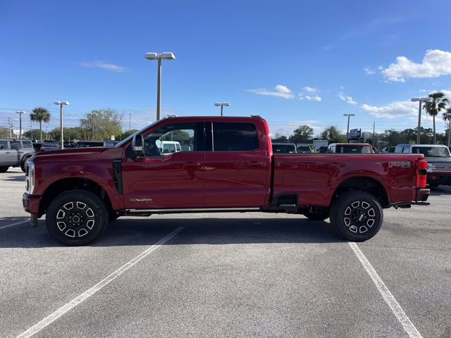 2026 Ruby Red Metallic Tinted Clearcoat Ford Super Duty F-350 SRW Platinum 4X4 Truck