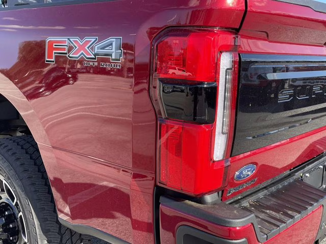 2026 Ruby Red Metallic Tinted Clearcoat Ford Super Duty F-350 SRW Platinum 4X4 Truck