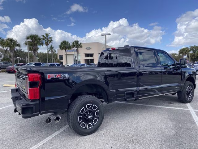 2026 Agate Black Metallic Ford Super Duty F-350 SRW Platinum 4X4 Truck