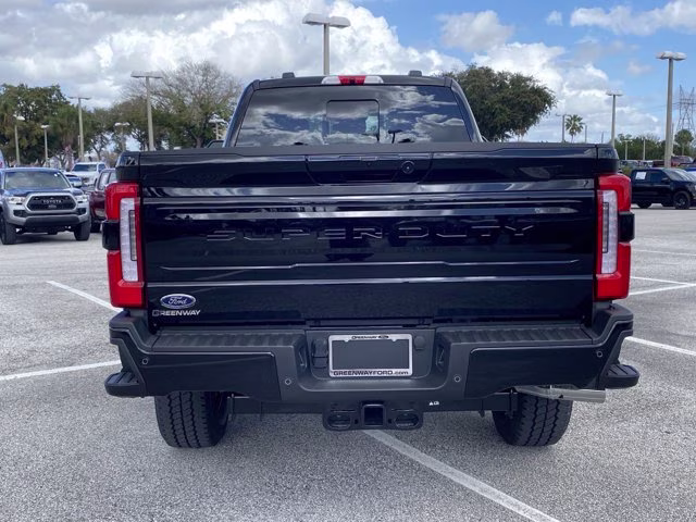 2026 Agate Black Metallic Ford Super Duty F-350 SRW Platinum 4X4 Truck