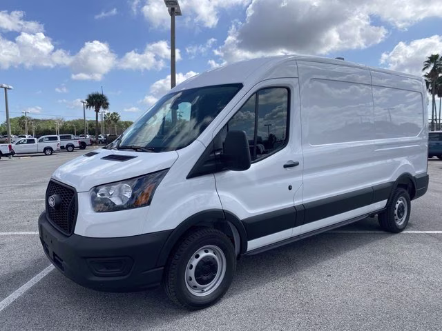 2026 Oxford White Ford Transit Cargo Van Base RWD Van