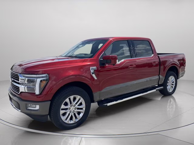 2026 Ruby Red Metallic Tinted Clearcoat Ford F-150 King Ranch RWD Truck