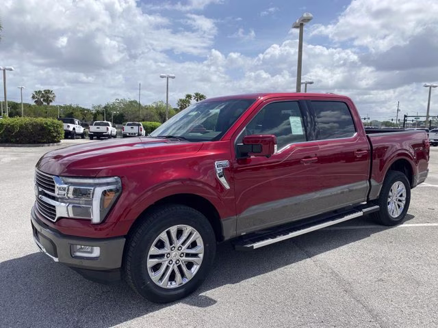 2026 Ruby Red Metallic Tinted Clearcoat Ford F-150 King Ranch RWD Truck
