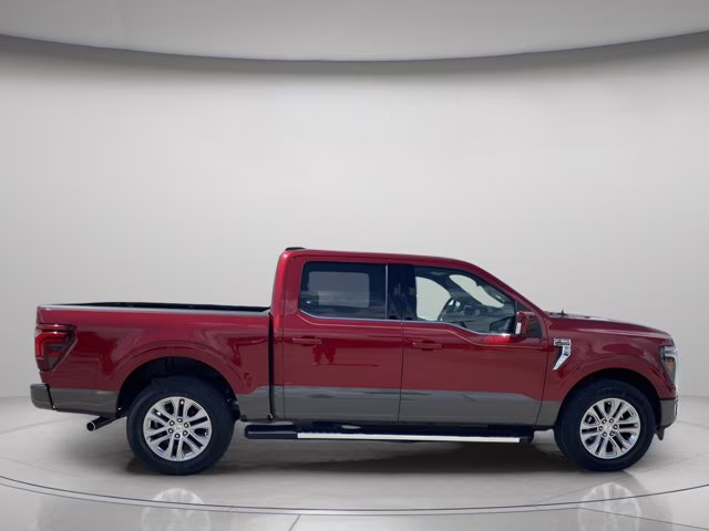2026 Ruby Red Metallic Tinted Clearcoat Ford F-150 King Ranch RWD Truck