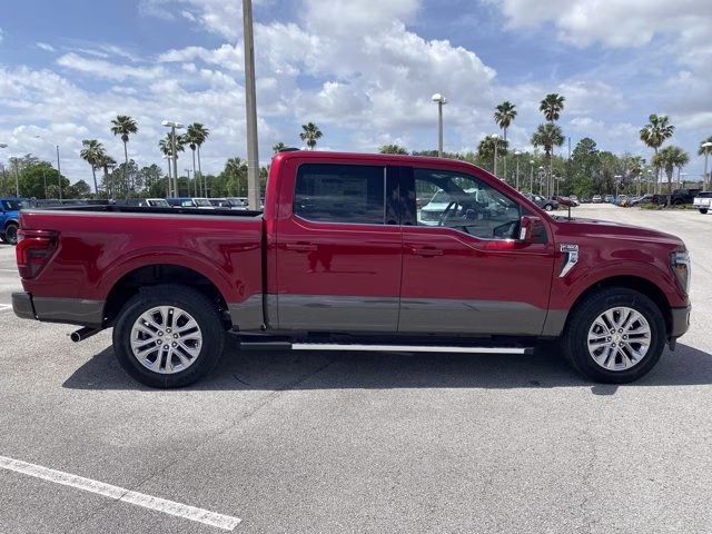 2026 Ruby Red Metallic Tinted Clearcoat Ford F-150 King Ranch RWD Truck
