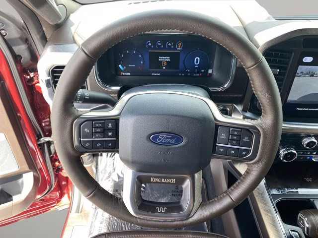 2026 Ruby Red Metallic Tinted Clearcoat Ford F-150 King Ranch RWD Truck