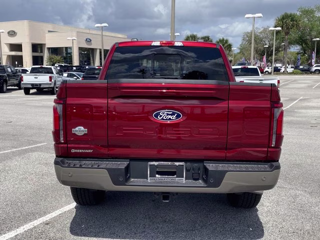 2026 Ruby Red Metallic Tinted Clearcoat Ford F-150 King Ranch RWD Truck
