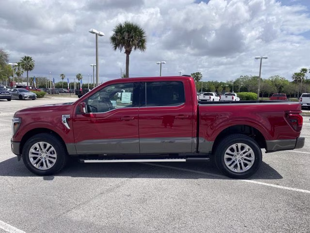 2026 Ruby Red Metallic Tinted Clearcoat Ford F-150 King Ranch RWD Truck