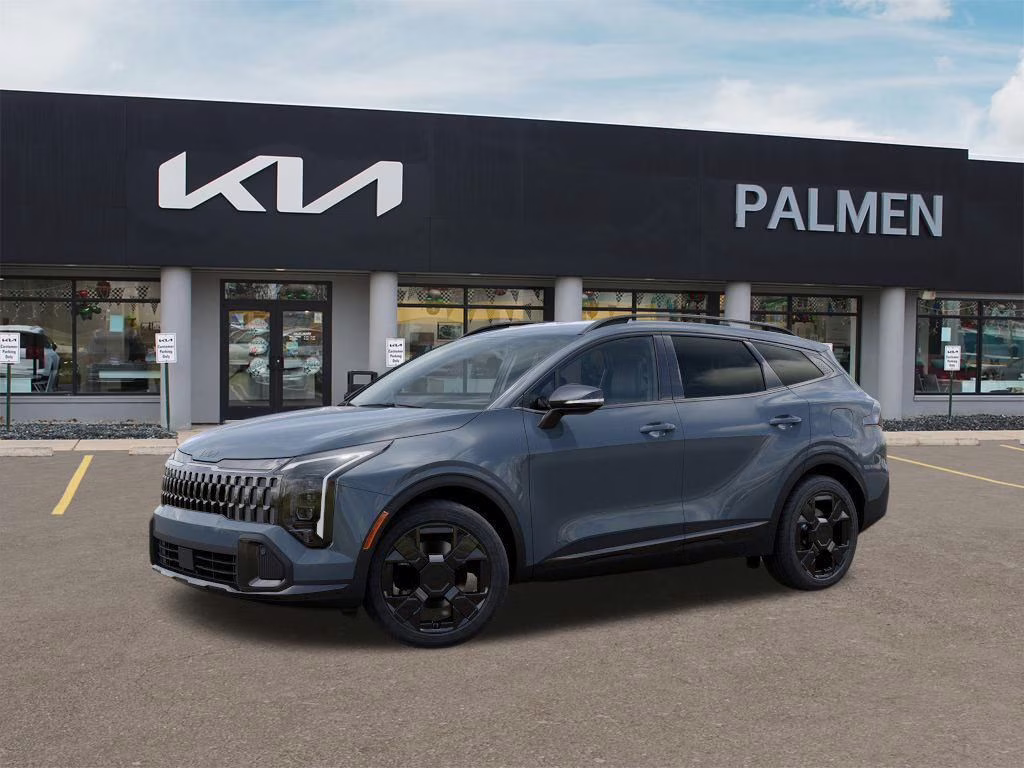 2026 Heritage Blue Kia Sportage Hybrid X-Line AWD SUV