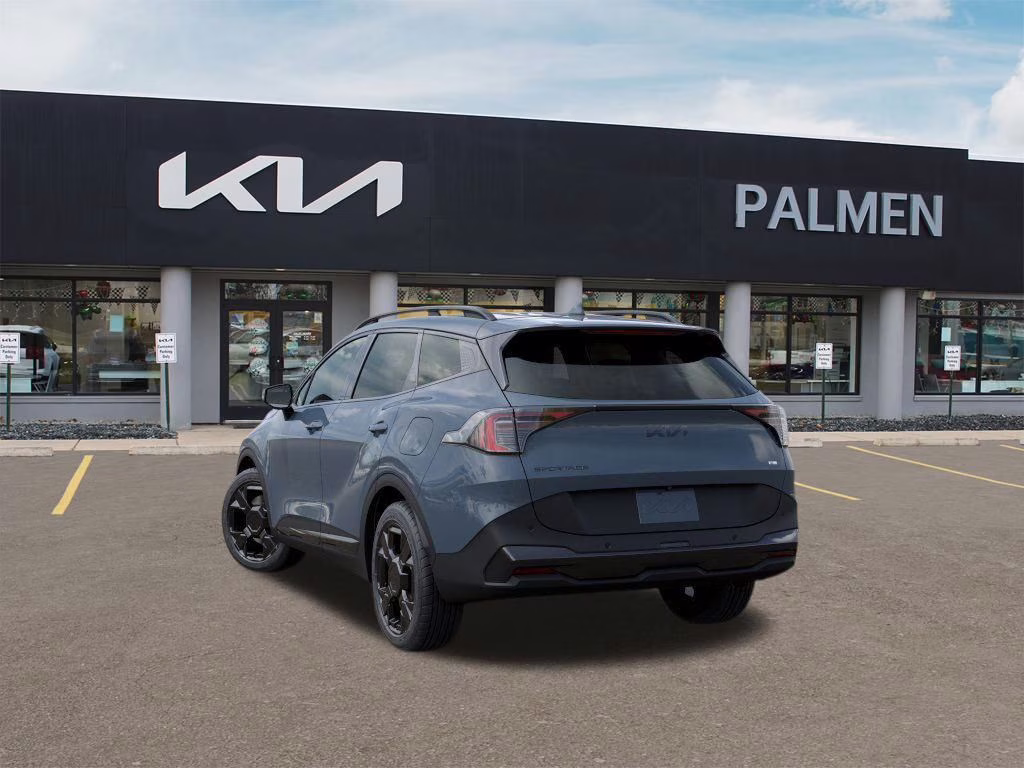 2026 Heritage Blue Kia Sportage Hybrid X-Line AWD SUV