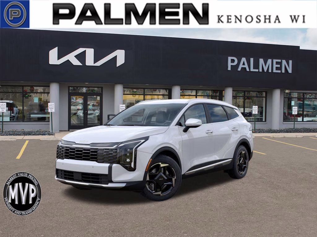 2026 Snow White Pearl Kia Sportage Hybrid EX AWD SUV