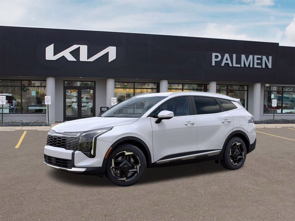2026 Snow White Pearl Kia Sportage Hybrid EX AWD SUV