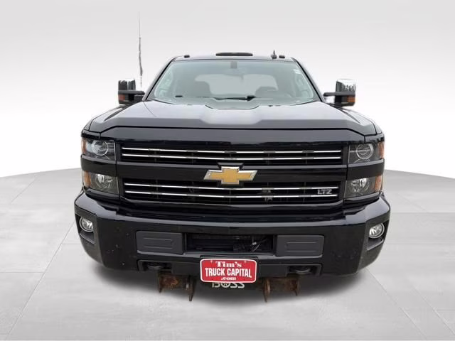 2015 Black Chevrolet Silverado 3500HD LTZ 4X4 Truck