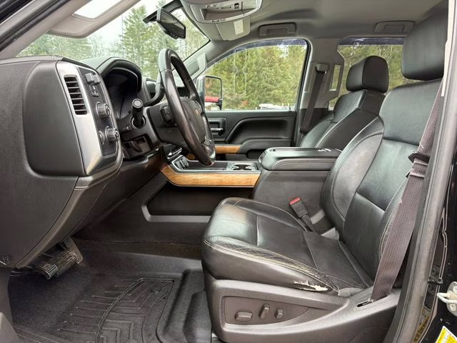 2015 Black Chevrolet Silverado 3500HD LTZ 4X4 Truck