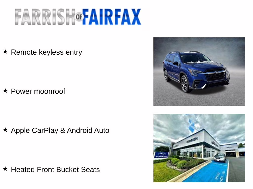 2026 Sapphire Blue Pearl Subaru Ascent Limited AWD SUV