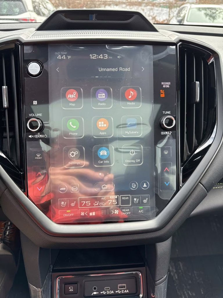 2026 Ice Silver Metallic Subaru Ascent Onyx Edition Touring AWD SUV