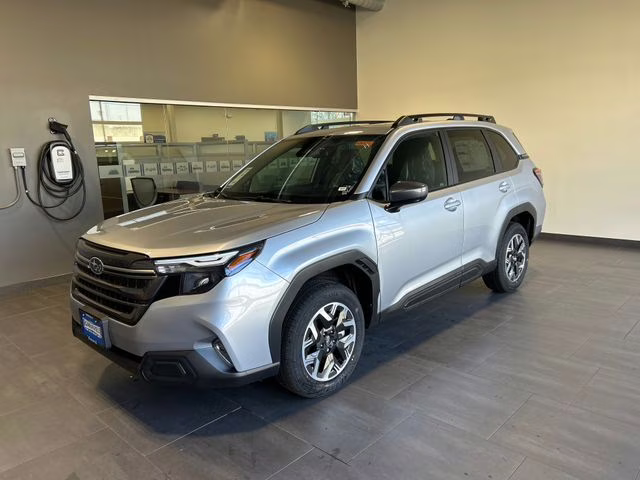 2026 Silver Subaru Forester Premium AWD SUV