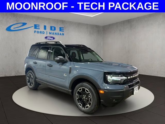2026 Azure Gray Met Tri-Coat Ford Bronco Sport Outer Banks 4X4 SUV