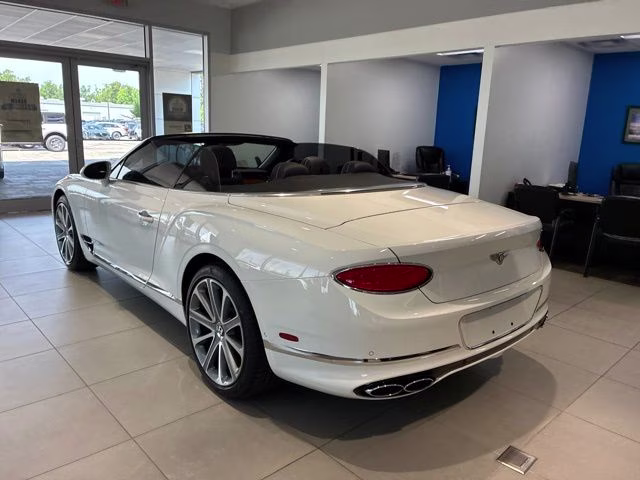 2020 White Bentley Continental GT V8 AWD Convertible