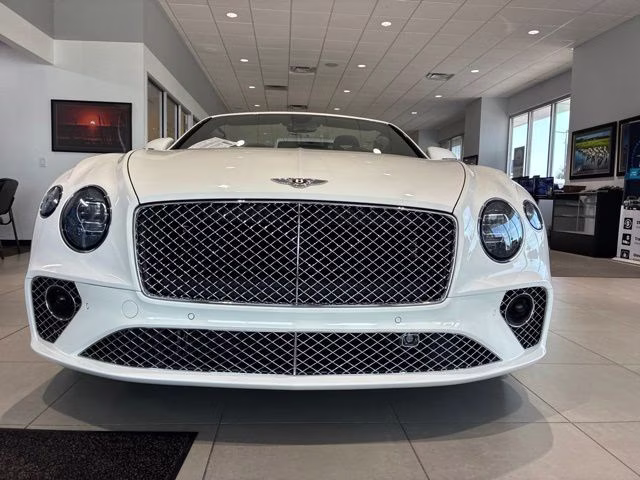 2020 White Bentley Continental GT V8 AWD Convertible