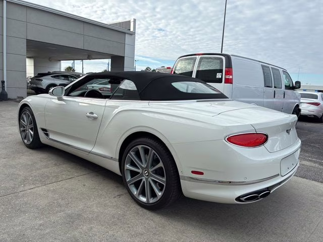 2020 White Bentley Continental GT V8 AWD Convertible