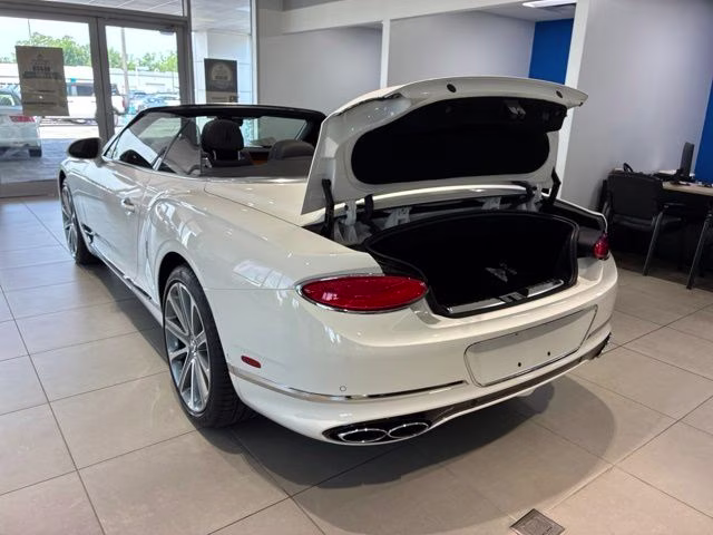 2020 White Bentley Continental GT V8 AWD Convertible