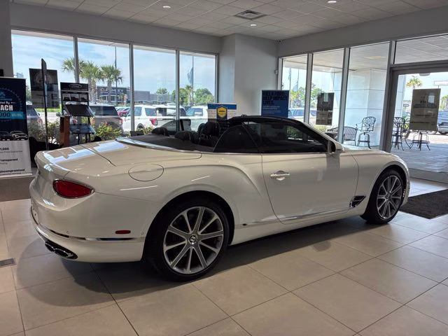2020 White Bentley Continental GT V8 AWD Convertible