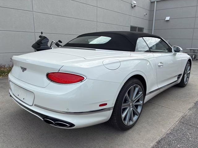 2020 White Bentley Continental GT V8 AWD Convertible