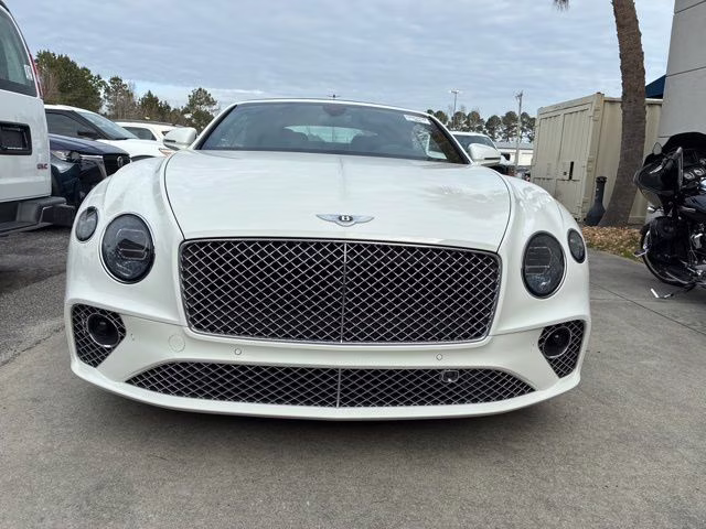 2020 White Bentley Continental GT V8 AWD Convertible