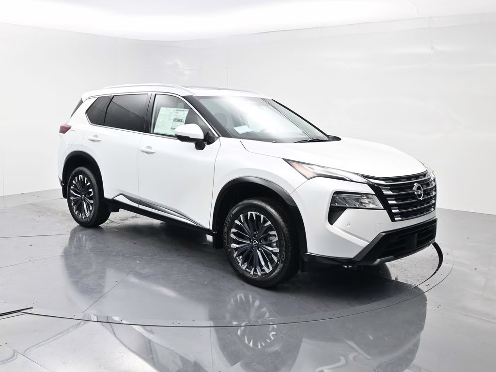 2026 Everest White Pearl Tricoat Nissan Rogue Platinum AWD SUV