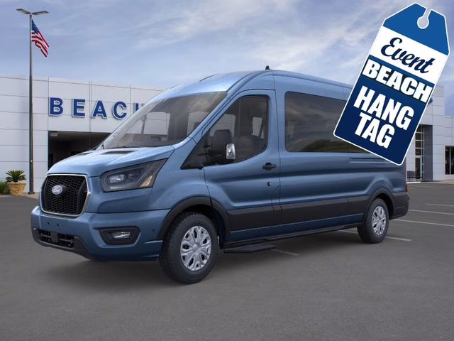 2026 Blue Metallic Ford Transit-350 XLT RWD Van