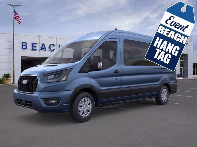2026 Blue Metallic Ford Transit-350 XLT RWD Van