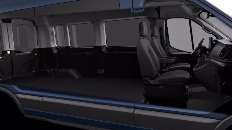 2026 Blue Metallic Ford Transit-350 XLT RWD Van
