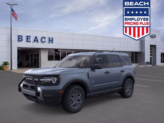 2026 Azure Gray Metallic Tri-Coat Ford Bronco Sport Big Bend 4X4 SUV