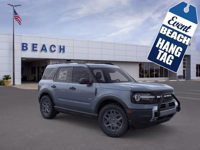 2026 Azure Gray Metallic Tri-Coat Ford Bronco Sport Big Bend 4X4 SUV