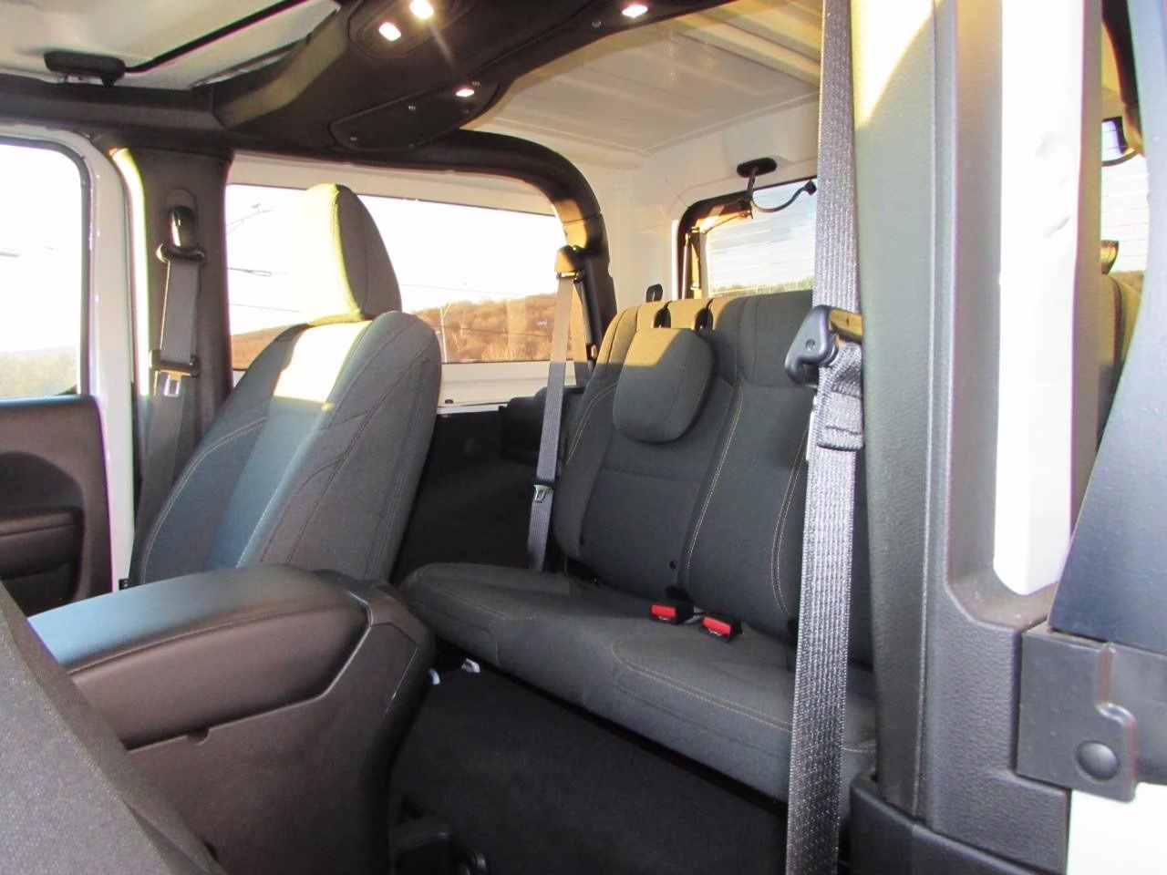 2025 Bright White Clearcoat Jeep Wrangler Sport S 4X4 SUV